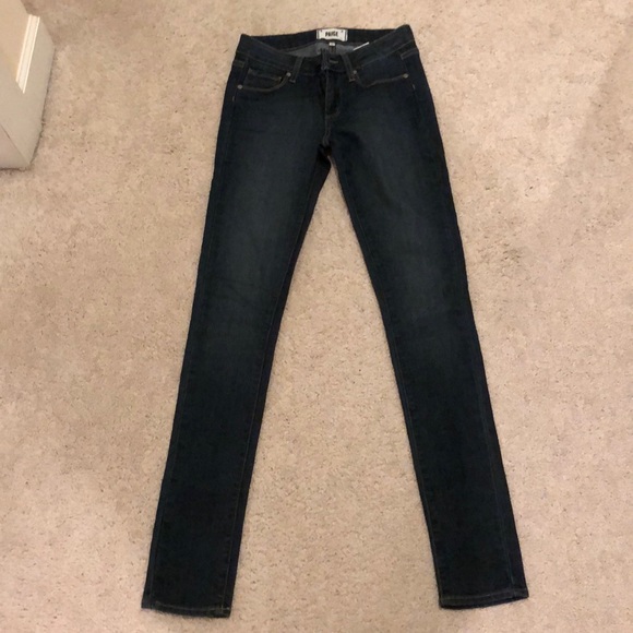 Paige Peg Skinny Jeans Like New, Size 24 - Picture 1 of 4